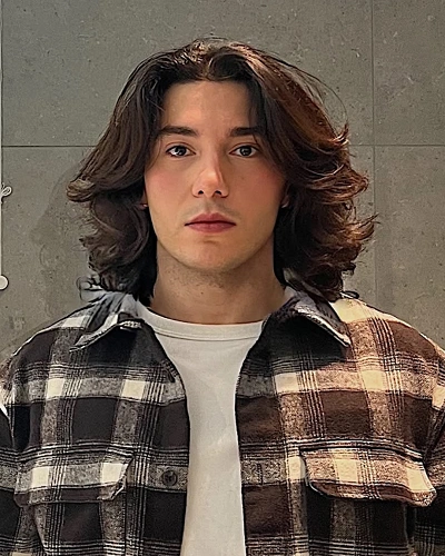 Shoulder Length Flow Haircut for Men