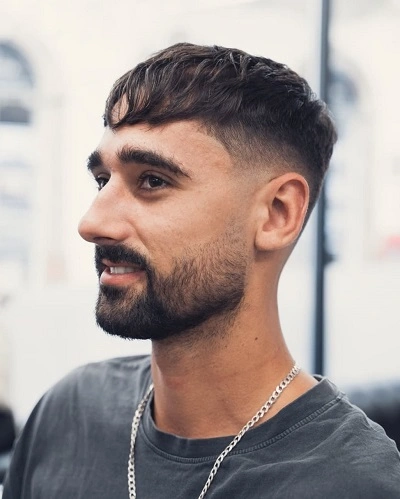 Textured Crop + Stubble Beard