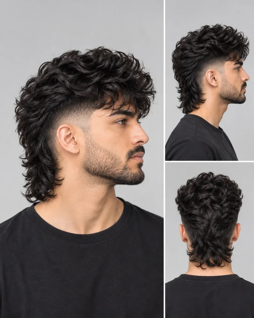 Mullet with Fade